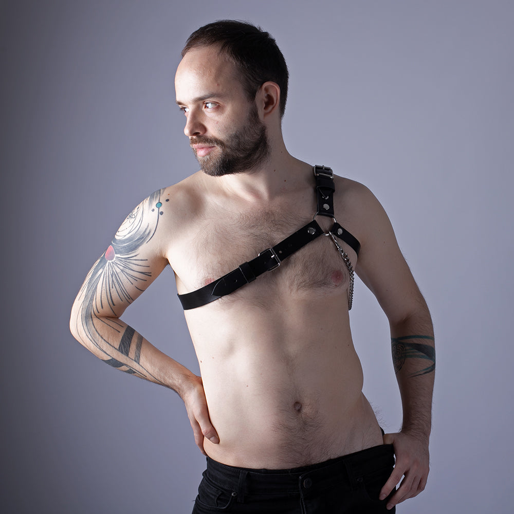 Gay men harness